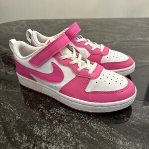 Nike Court Borough Low Recraft PS Youth Size 3Y 'Laser Fuchsia' DV5457-123